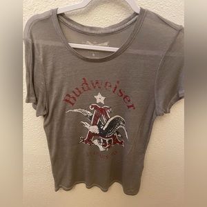 Lucky Brand Budweiser shirt